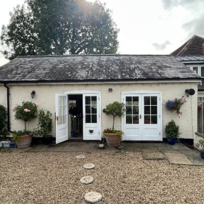 Conversion of existing workshop, link block extension and renovations to a Period property