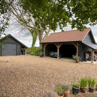 New Cartlodge and Workshop.