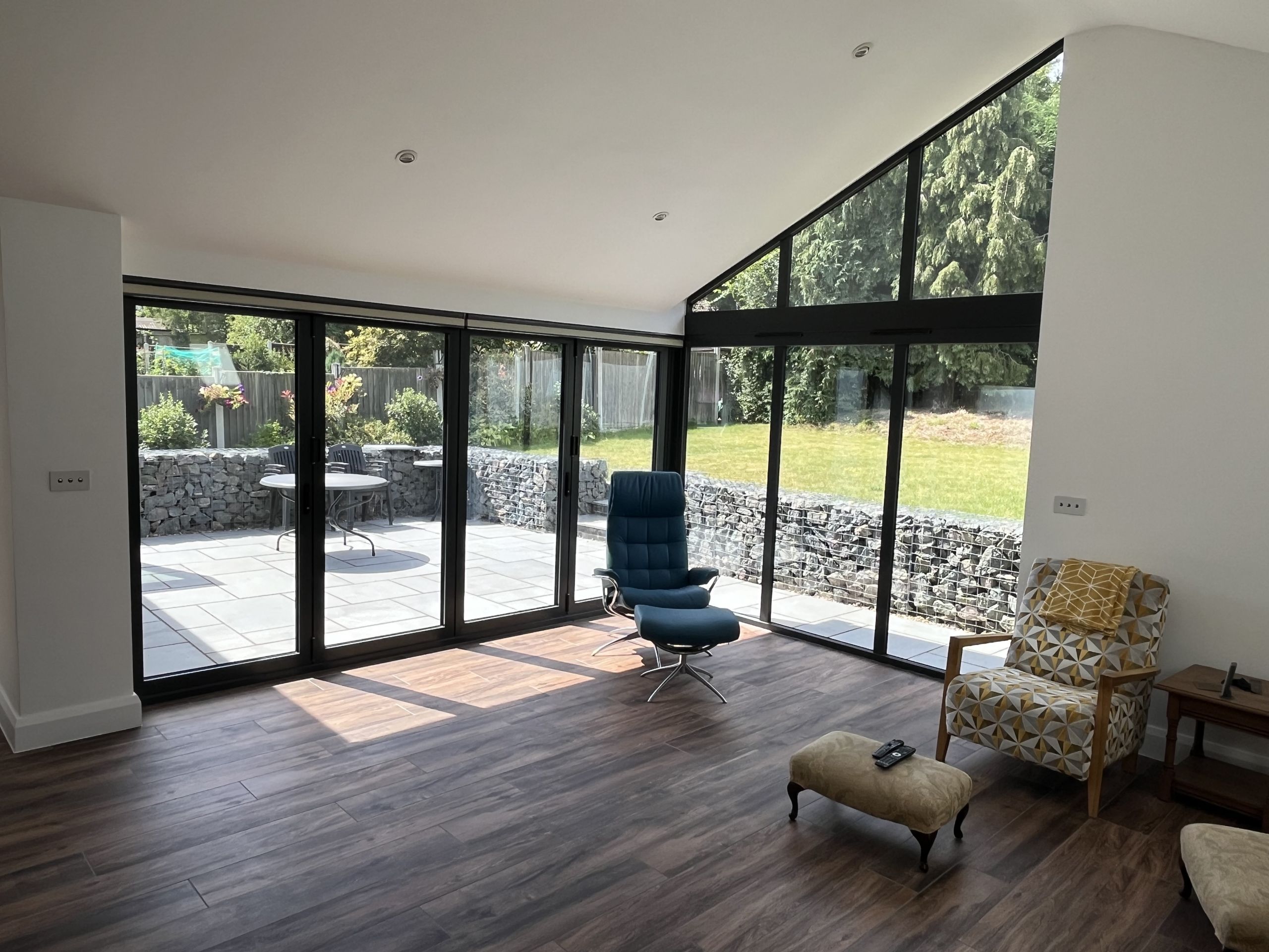 folding sliding doors to garden