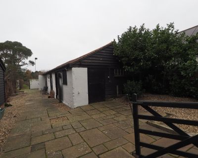 The stables before work started