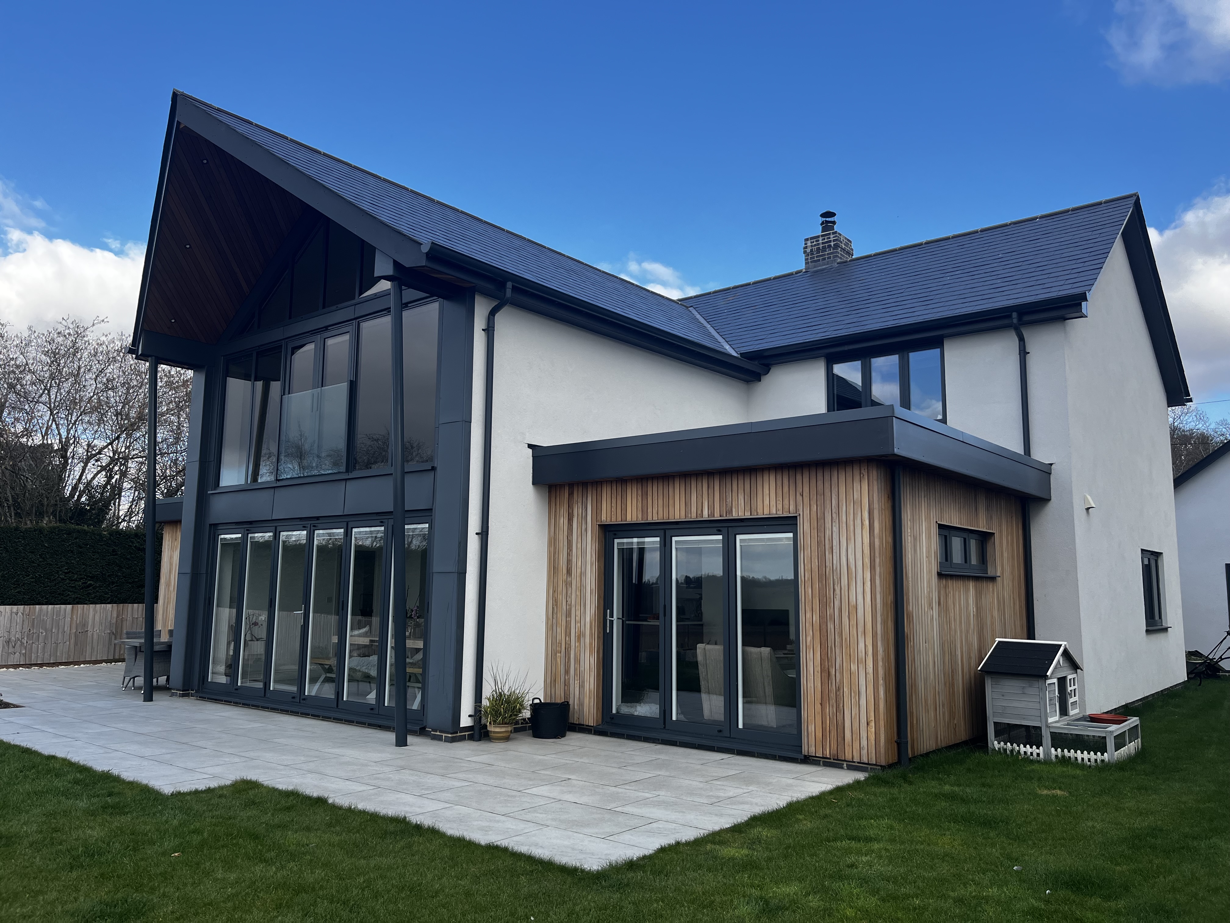 Rear elevation south west